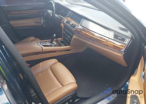 2013 BMW 750Li from USA, damaged, VIN WBAYE8C53DD134197